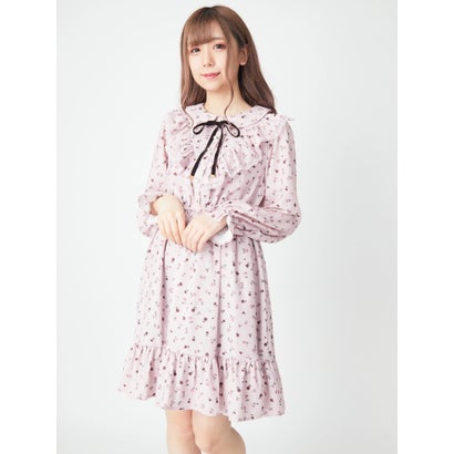 100 正規品 アンクルージュ Ank ピンク Classicfloralワンピース Rouge Aew Mamanminimaliste Com