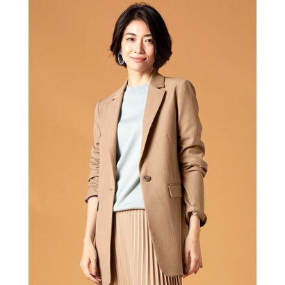 楽天市場 ドゥクラッセ Doclasse ウールタッチ テーラードジャケット ブラウン Locomall ロコンド公式ストア