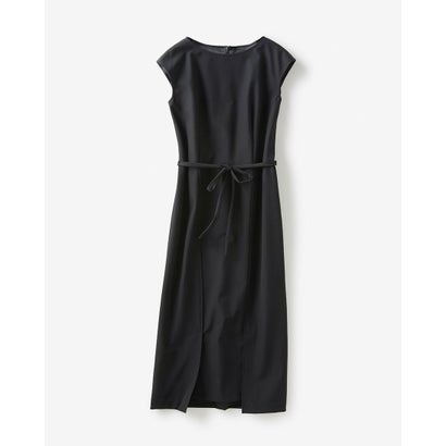 レディースファッション ワンピース ブラック リラックスツイル フレンチワンピース Doclasse ドゥクラッセ てなグッズや Psicografici Com