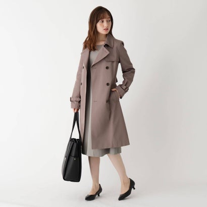 楽天市場 インデックス Index Web限定サイズ ポリジン加工トレンチコート タバコブラウン 現金特価 Mundotour Cl