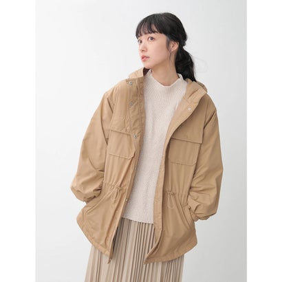 楽天市場 アースミュージックアンドエコロジー Earth Music Ecology 中綿ハーフコート Beige Locomall ロコンド公式ストア