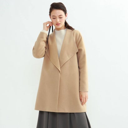 人気ブランド新作豊富 コート ジャケット インディヴィ Indivi ビーバービックカラーコート ベージュ Www Granfondolafortuna Com