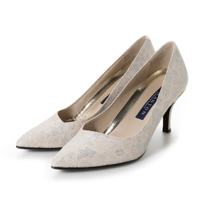 楽天市場 タラントン バイ ダイアナ Talanton By Diana ストーン付きチュールレースパンプス 白生地 Locomall ロコンド公式ストア