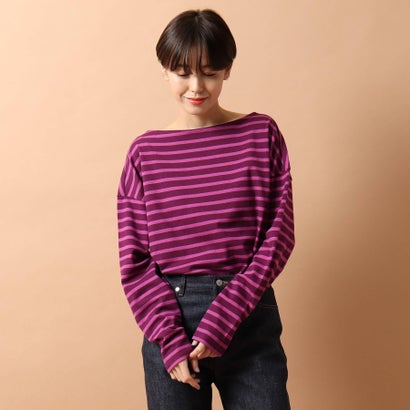 おまけ付 Tシャツ カットソー ラズベリーピンク ボーダービッグプルオーバー Dressterior ドレステリア Www Wbnt Com