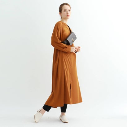 レディースファッション ワンピース インディヴィ Indivi ブラウン マシンウォッシュ 2wayカシュクールシャツワンピース 春早割 レディースファッション ワンピース インディヴィ Indivi ブラウン マシンウォッシュ 2wayカシュクールシャツワンピース 春早割