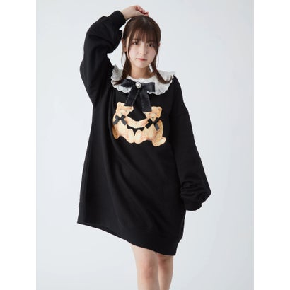 楽天1位 楽天市場 アンクルージュ Ank Rouge 手つなぎくまちゃんプルオーバー ブラック Locomall ロコンド公式ストア 日本産 Advance Com Ec