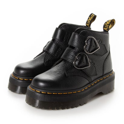 Sale 55 Off ドクターマーチン Dr Martens Quad Retro Devon Heart デボンハート 2 ストラップブーツ Milled Nappa Black ブーツ