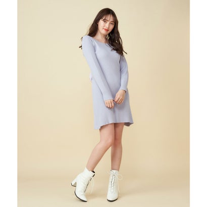 楽天市場 ミーア Miia ビックリボンニットワンピース ベージュ Locomall ロコンド公式ストア