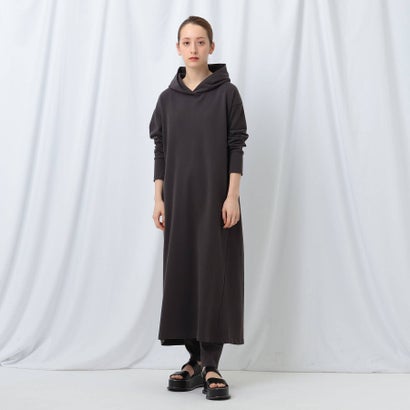 チャコールグレー Locomall ロコンド公式ストア インディヴィ 返品可能 Indivi ワンピース インディヴィ Indivi レディースアパレル ワンピース ドレス ロコンド Indivi コットンパーカーワンピース インディヴィ Web限定