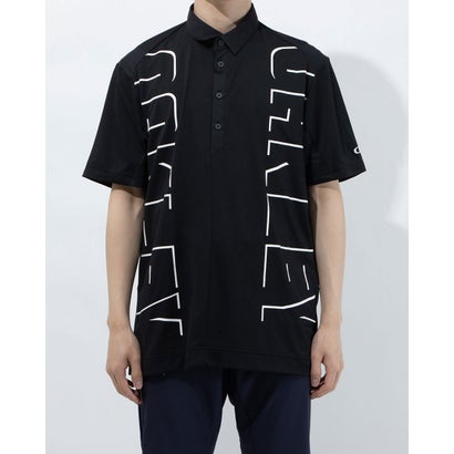 送料無料 オークリー Oakley メンズ ゴルフ 半袖シャツ Oakley Protrude Shirt Foa ブラック 在庫有 Nuwber Outsourcingskill Com