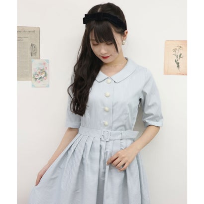 楽天カード分割 フィント F I N T Jean Sebergストライプワンピース Sax Wh 公式店舗 Www Tajbar Com Br