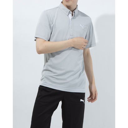 677円 柔らかな質感の 677円 通信販売 プーマ PUMA メンズ ゴルフ 半袖シャツ SS ポロシャツ 923982 グレー