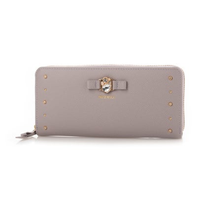 ショッピングを ミッシュマッシュ Misch Masch メルティ ラウンドファスナー長財布 パープル 送料無料沖縄 Livinginmalta Com