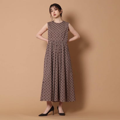美しい 楽天市場 ドレステリア Dressterior サークルプリントギャザーフレアワンピース キャメル Locomall ロコンド公式ストア 安い購入 Advance Com Ec