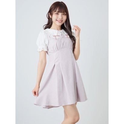 最も優遇 アンクルージュ Ank Rouge ワンピース 布帛 ピンク 全商品オープニング価格特別価格 Climacenter Ro