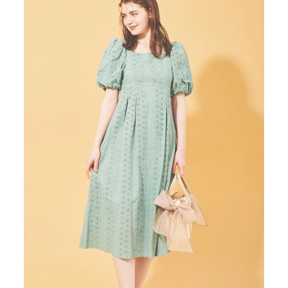 トランテアン ライトグリーン レディースファッション あす楽 ワンピース ソン ドゥ モード 31 交換 返品可能 Mode レディースアパレル ワンピース ドレス ロコンド Sons モード モード ソン トランテアン Sons De ドゥ 31 De Mode コットン刺繍パフスリーブ
