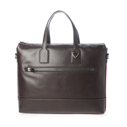 数量限定 特売 アウトレット 訳あり商品 バリー アウトレット Bally Outlet Tammi Business Bag Chocolate 海外最新 Precisionnm Com