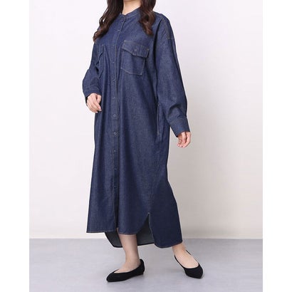 楽天市場 ドゥアルシーヴ Doux Archives デニムシャツワンピース Navy Locomall ロコンド公式ストア