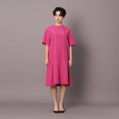 レディースファッション ワンピース ドレステリア Dressterior ラズベリーピンク テンセルコットンワンピース 正規品直輸入