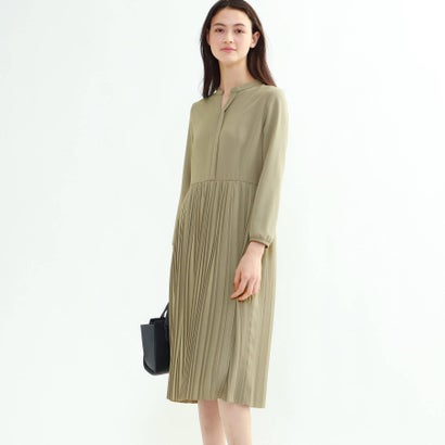 レディースファッション ワンピース ー品販売 タバコブラウン ジェンナープリーツワンピース Indivi インディヴィ ptusapiperah Ditjenpkh Pertanian Go Id