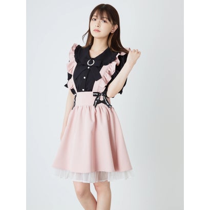 送料無料キャンペーン レディースファッション その他 アンクルージュ ピンク スカート Rouge Ank