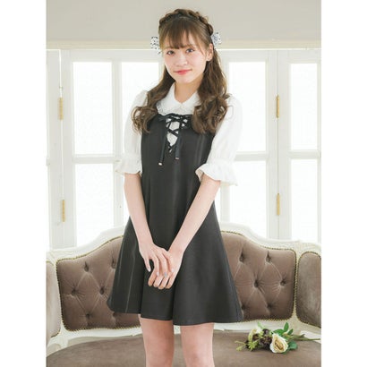 限定製作 ロジータ Rojita スピンドルリボンレイヤードワンピース ブラック Locomall ロコンド公式ストア コンビニ受取対応商品 Homepageee Com