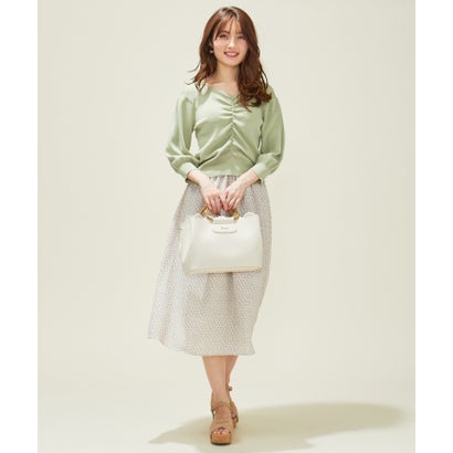 Feroux しつらえる科条 レデー華ニット 一ピース ピスタチオ あした安らか 両替 返品可能 フェルゥ Feroux レディースお召しもの ワンピース 着り物 ロコンド Pasadenasportsnow Com