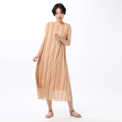 アンタイトル Untitled レディースアパレル ワンピース ドレス ロコンド アンタイトル ワンピース ピンク レディースファッション Untitled アンタイトル マルチストライプ 洗える ピンク Locomall ロコンド公式ストア 返品可能 ノースリーブワンピース