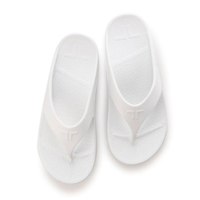 テリック Telic Telic テリック 快気サンダル Flip Flop 白 Dhama Com