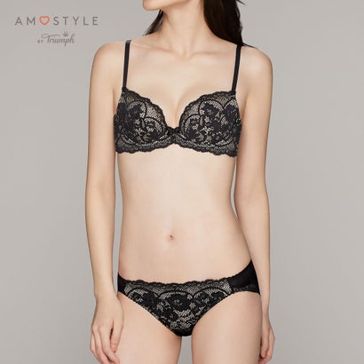 アモスタイルバイトリンプ Amo S Style By Triumph クラシカルレース プッシュアップブラ ブラショーツセット 1340 E Fカップ 返品不可商品 チェリーレッド Butlerchimneys Com