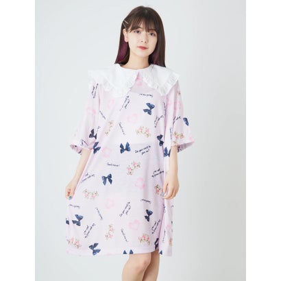 アンクルージュ Ank Rouge ハートリボンくま総柄bigte ピンク Psicologosancora Es