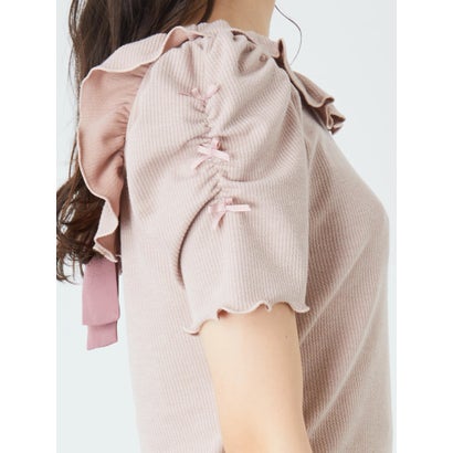 アンクルージュ Ank Rouge Backリボンパワショルtops ピンク Vmaphotographystudios Com