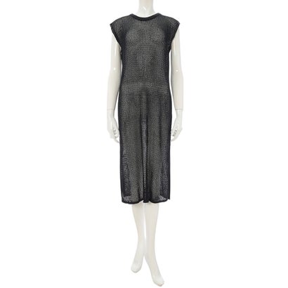 フィフス Fifth Yukko Selected Items メッシュサイドスリットワンピース ブラック Psicologosancora Es