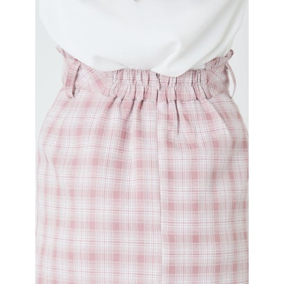 アンクルージュ Ank Rouge ハートボタンチェックミニsk ベージュ septicin Com