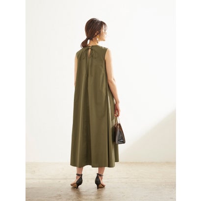 Aラインコットンタイプライターワンピース ホワイト Butlerchimneys Com