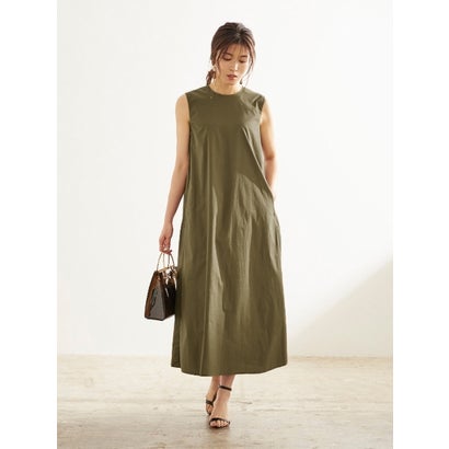 Aラインコットンタイプライターワンピース ブルー Aplusfinance Blog Com