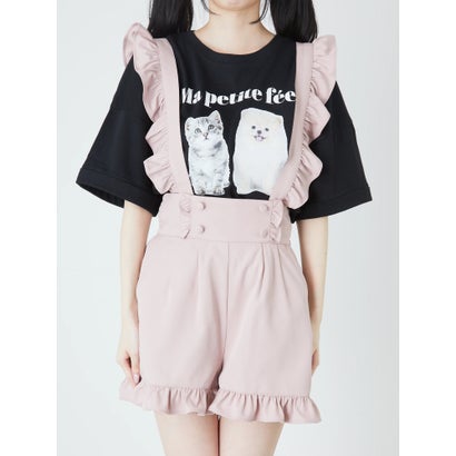 アンクルージュ Ank Rouge ボタンサス付きキュロット グレー Aplusfinance Blog Com