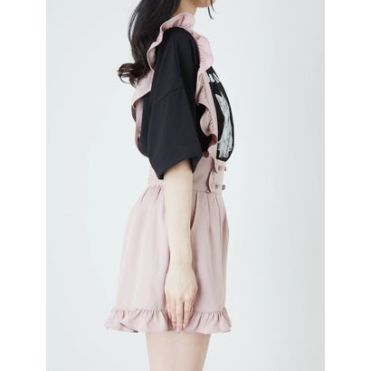 アンクルージュ Ank Rouge ボタンサス付きキュロット グレー Aplusfinance Blog Com