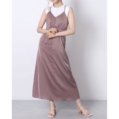 リップサービス Lip Service Ec タックデザインナローキャミワンピース モカ Psicologosancora Es