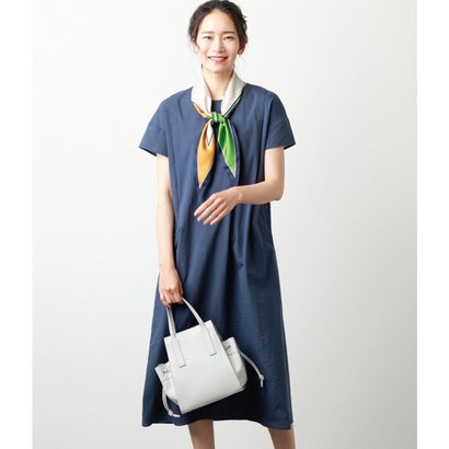 ニューヨーカー Newyorker ミニサッカークロス ロングワンピース ブルー Sfeah Com