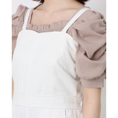 アーベーセーアンフェイス Abc Une Face オーバーオール ホワイト septicin Com