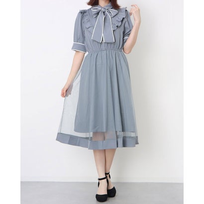 アーベーセーアンフェイス Abc Une Face パイピングリボンop ブルー septicin Com