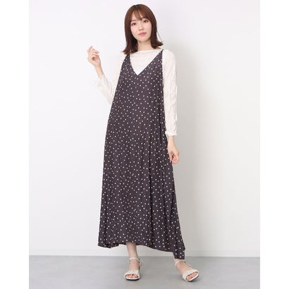 ドゥアルシーヴ Doux Archives 割繊キャミワンピース Gray 1 Rockridgefamilymed Com