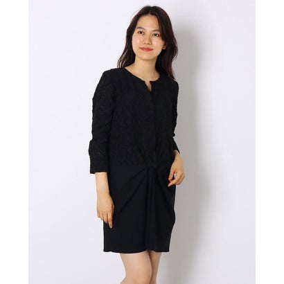 あす楽 オンワード ワンピース J ジェイ ジェイ ブラック Locomall ロコンド公式ストア ジェイ ブリッジ アウトレット オンワード レース切り替えワンピース Bridge 交換 返品可能 ブリッジ Bridge レディースアパレル ワンピース ドレス ロコンド