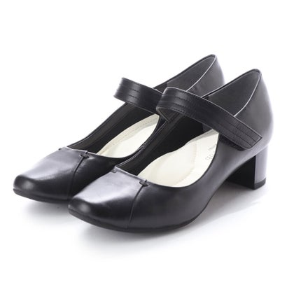 マリー クラブ クッション入り レディース靴 マリー アウトレット Marie ブラック Locomall ロコンド公式ストア あす楽 クラブ ネックストラップパンプス ブラック 靴 交換 返品可能 Club レディースシューズ コンフォートシューズ ロコンド