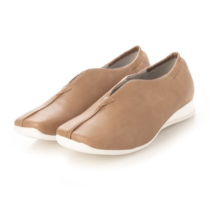 ワンマイル One Mile レディーススリッポンシューズ グレージュ 激安価格と即納で通信販売