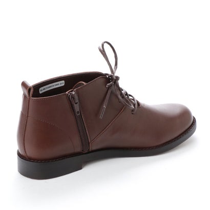 降車口 マリー クラブ Marie Club ステアレザーチャッカブーツ 真っ黒赤銅色 Expomujerescolombia Com Co