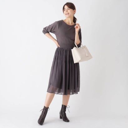 インデックス Index ラメニットドッキングマジョリカプリーツワンピース ネイビー Mseyewears Com