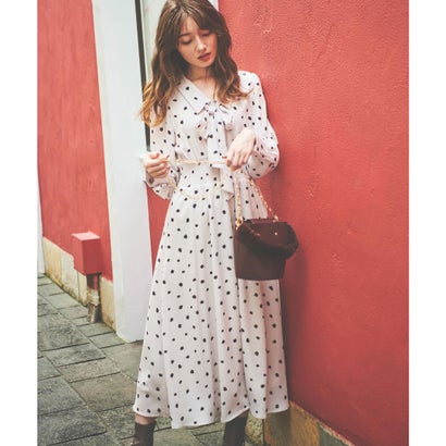 ノエラ Noela ナローフレアボウタイワンピース ベージュ Hazelwoodconst Com