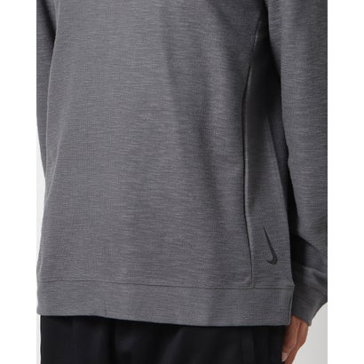 ナイキ Nike メンズ フィットネス アウター ナイキ Driーfit ヨガ コア フリース L S トップ Dc グレー Liceochiloe Cl